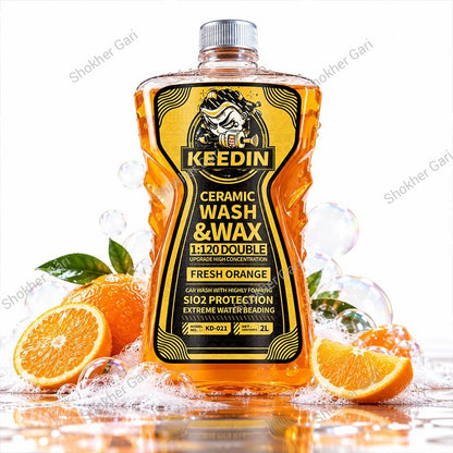 Car Keedin Ceramic Wash & Wax Hydrophobic Shampoo