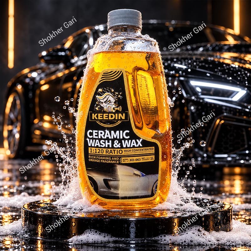 Car Keedin Ceramic Wash & Wax Hydrophobic Shampoo