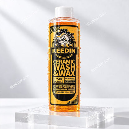 Car Keedin Ceramic Wash & Wax Hydrophobic Shampoo