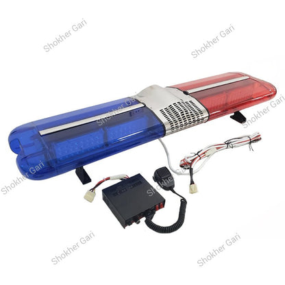 Car 300W LED Police Bar Light Ambulance Light with Siren and Voice Talk System