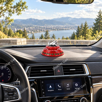 Car Swan Phone Number Plate Dashboard Aromatherapy Ornament