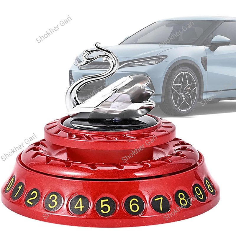 Car Swan Phone Number Plate Dashboard Aromatherapy Ornament