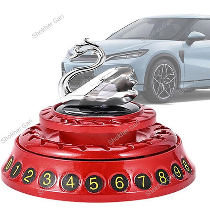 Car Swan Phone Number Plate Dashboard Aromatherapy Ornament