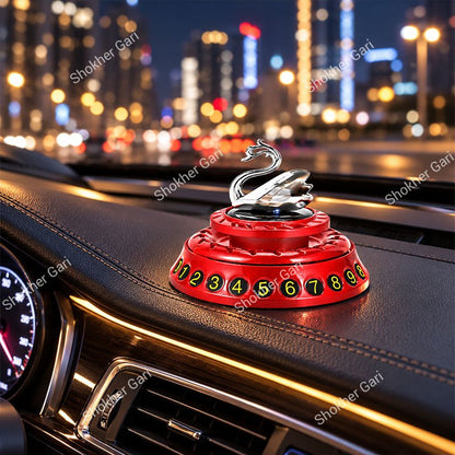 Car Swan Phone Number Plate Dashboard Aromatherapy Ornament