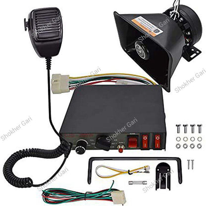 Car VIP 300W Siren Horn With Wired Microphone And PA Speaker