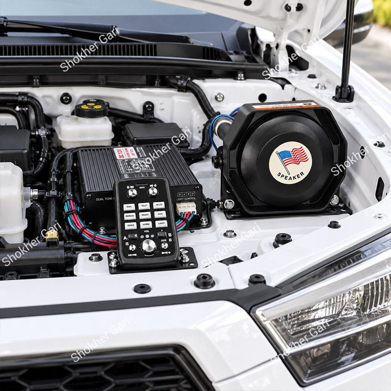 Car VIP 300W Vehicle Siren Speaker with Remote Control System