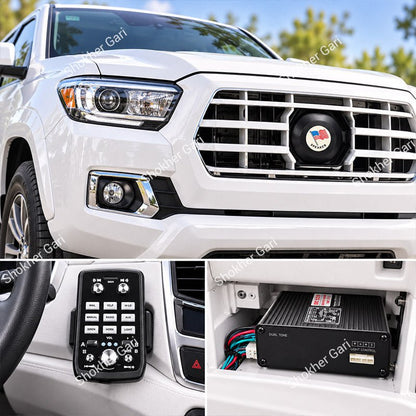 Car VIP 300W Vehicle Siren Speaker with Remote Control System