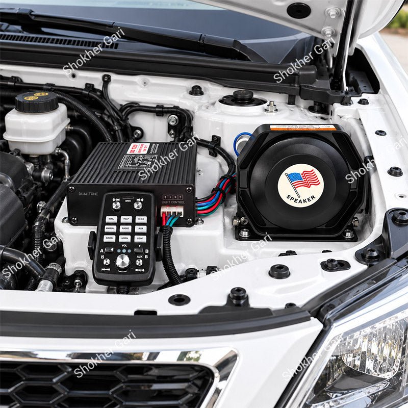 Car VIP 300W Vehicle Siren Speaker with Remote Control System