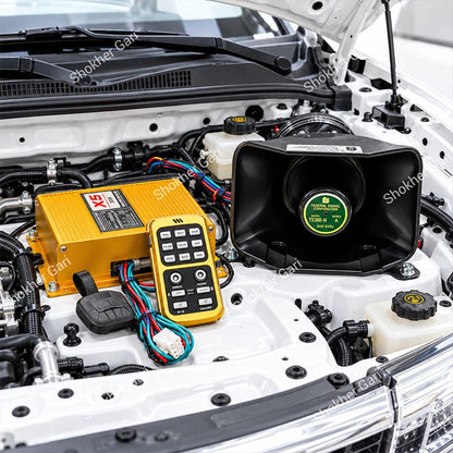 Car VIP 300W Multi Tone Electronic Horn with Remote Control