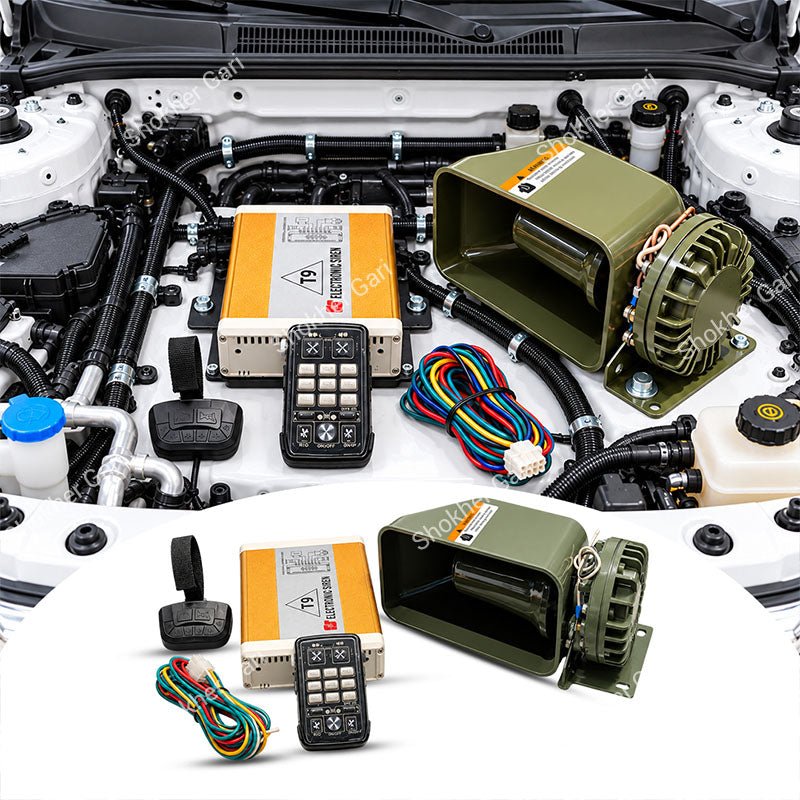 Car VIP 300W Premium Siren Horn System with Wireless Remote