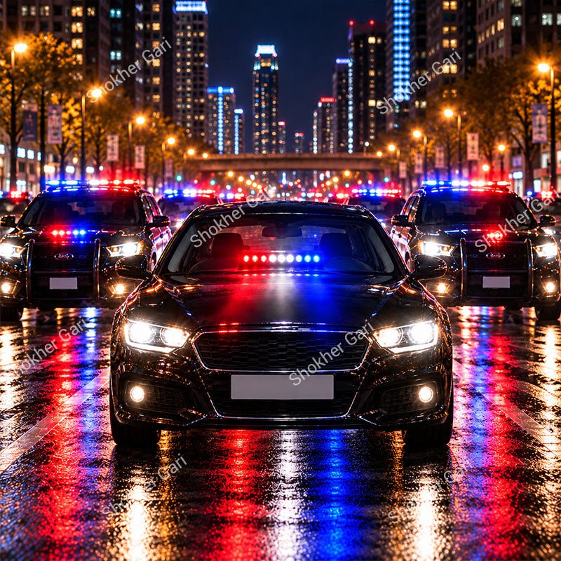 Car F27 Emergency Flashing Light Bar with Remote Control