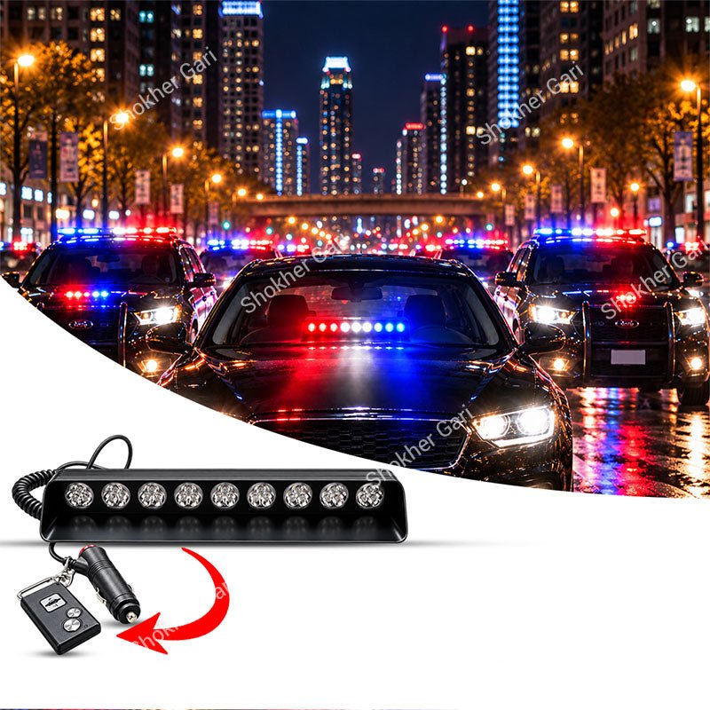 Car F27 Emergency Flashing Light Bar with Remote Control