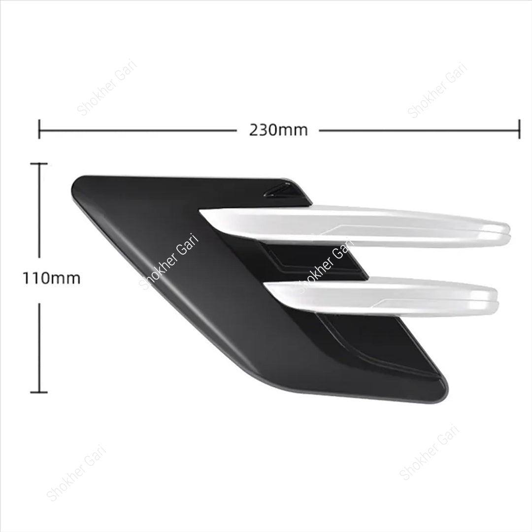 Fiber 03 Side Fender Arrow