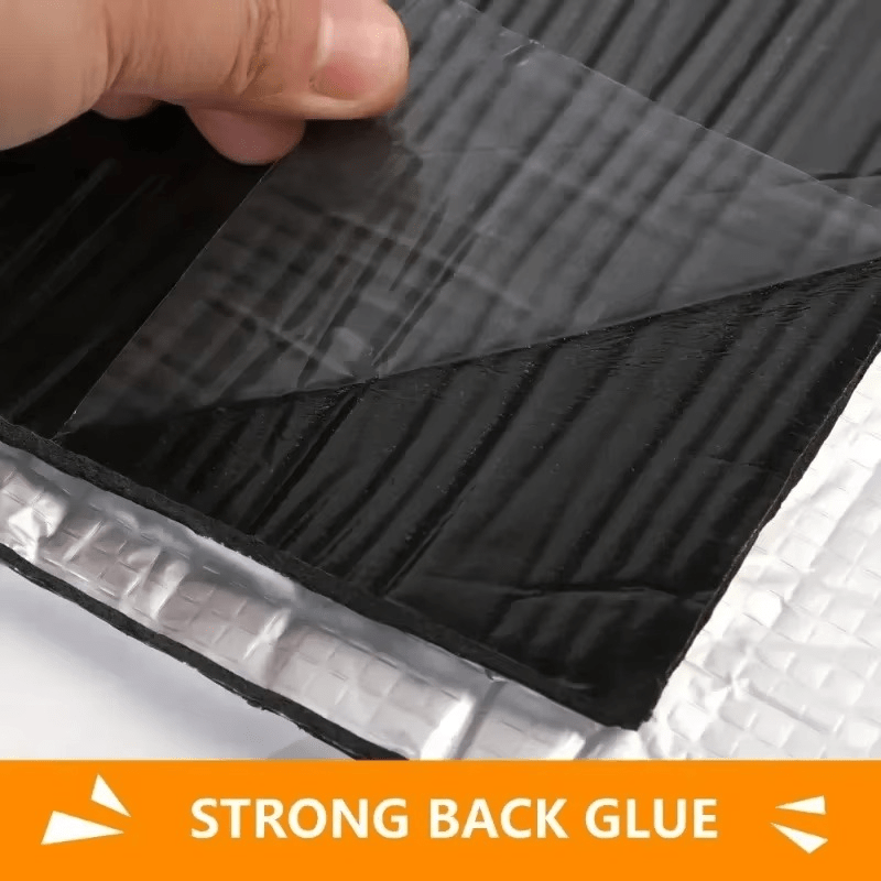 Car Heat and Sound Proofing Insulation Foam - Waterproof &amp; Fire Resistant (140*100 cm))