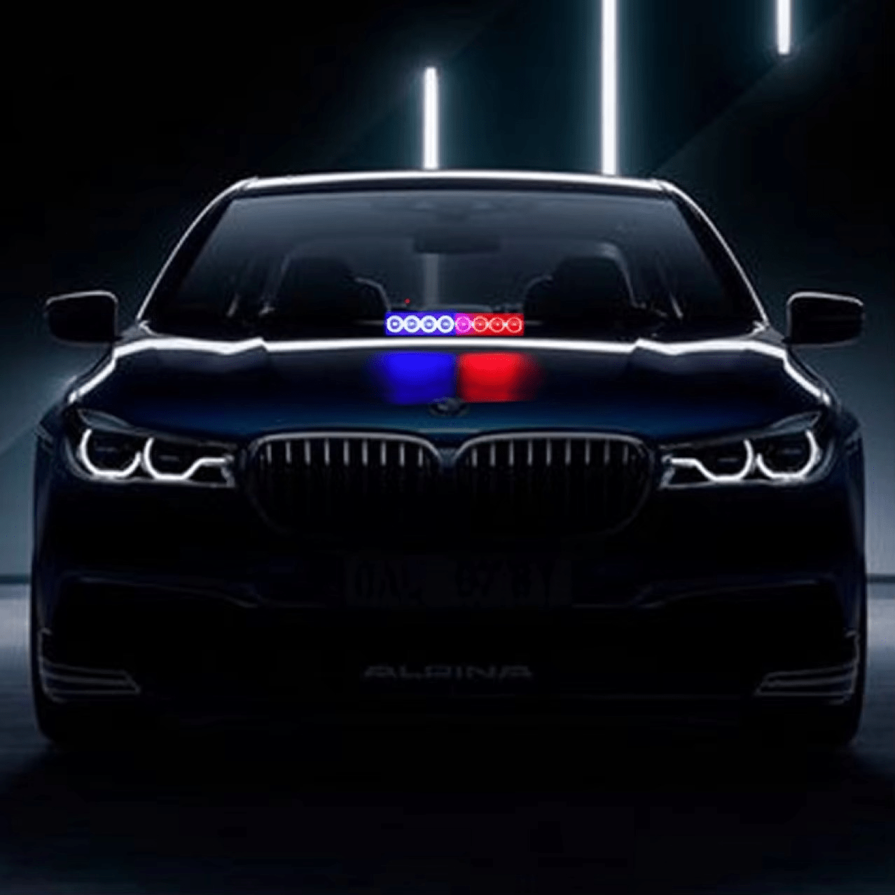 LED Police Car Lights- Emergency Vehicle Lighting-6 bulbs