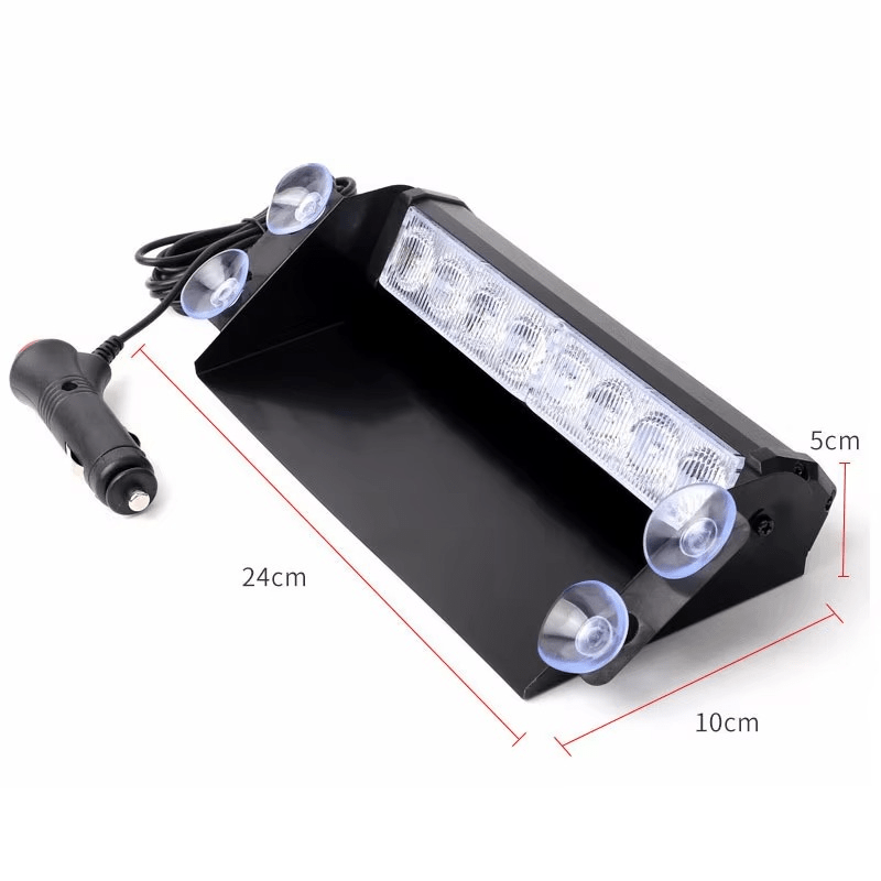 LED Police Car Lights- Emergency Vehicle Lighting-6 bulbs