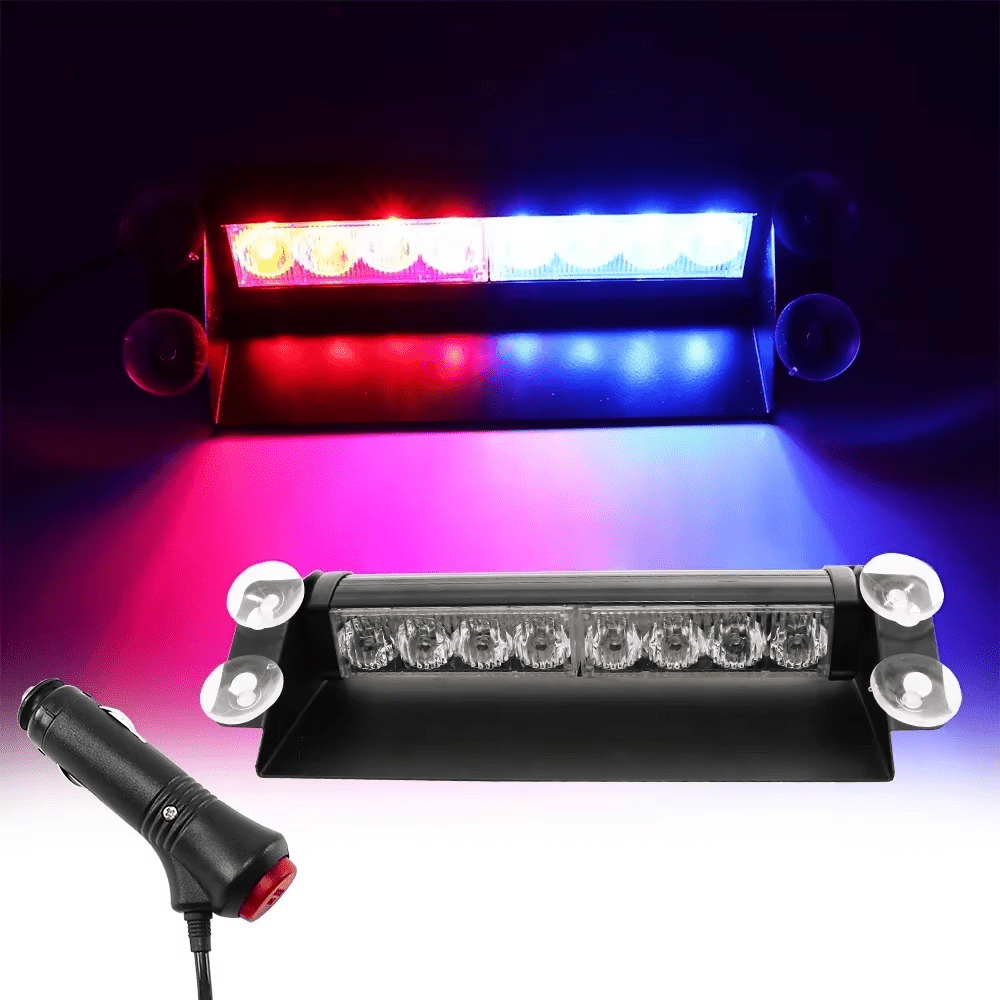 LED Police Car Lights- Emergency Vehicle Lighting-6 bulbs