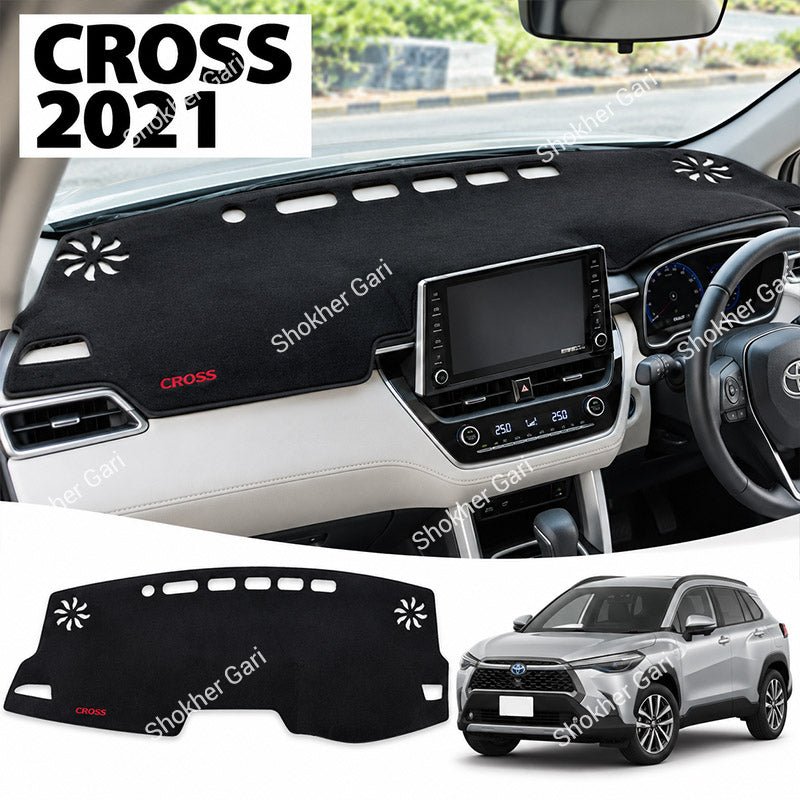 M/Y Car Dashboard Cover with Elegant Interior Design for Compatible Cars and Dashboard Decoration