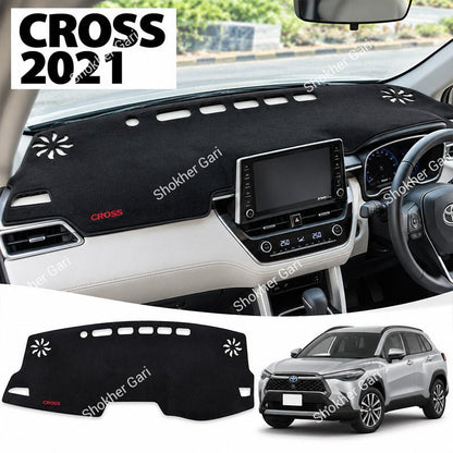 M/Y Car Dashboard Cover with Elegant Interior Design for Compatible Cars and Dashboard Decoration