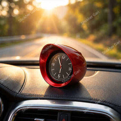 Carbon Fiber Clock for Car Dashboard