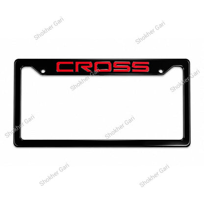 2 Pcs Number Plate Casing Plastic
