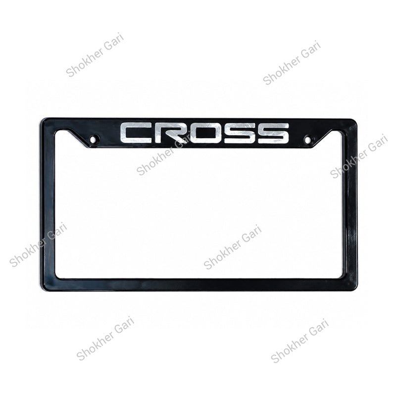 2 Pcs Number Plate Casing Plastic