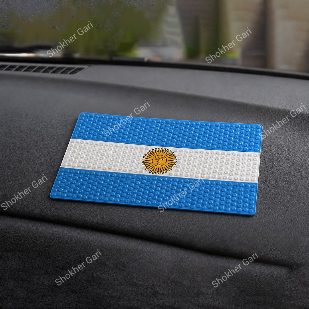 Slip-resistant car dash mat- Non-slip dashboard pad for safe travel