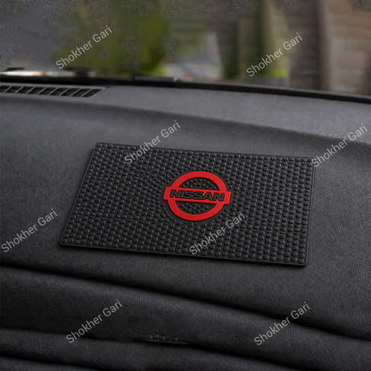 Slip-resistant car dash mat- Non-slip dashboard pad for safe travel