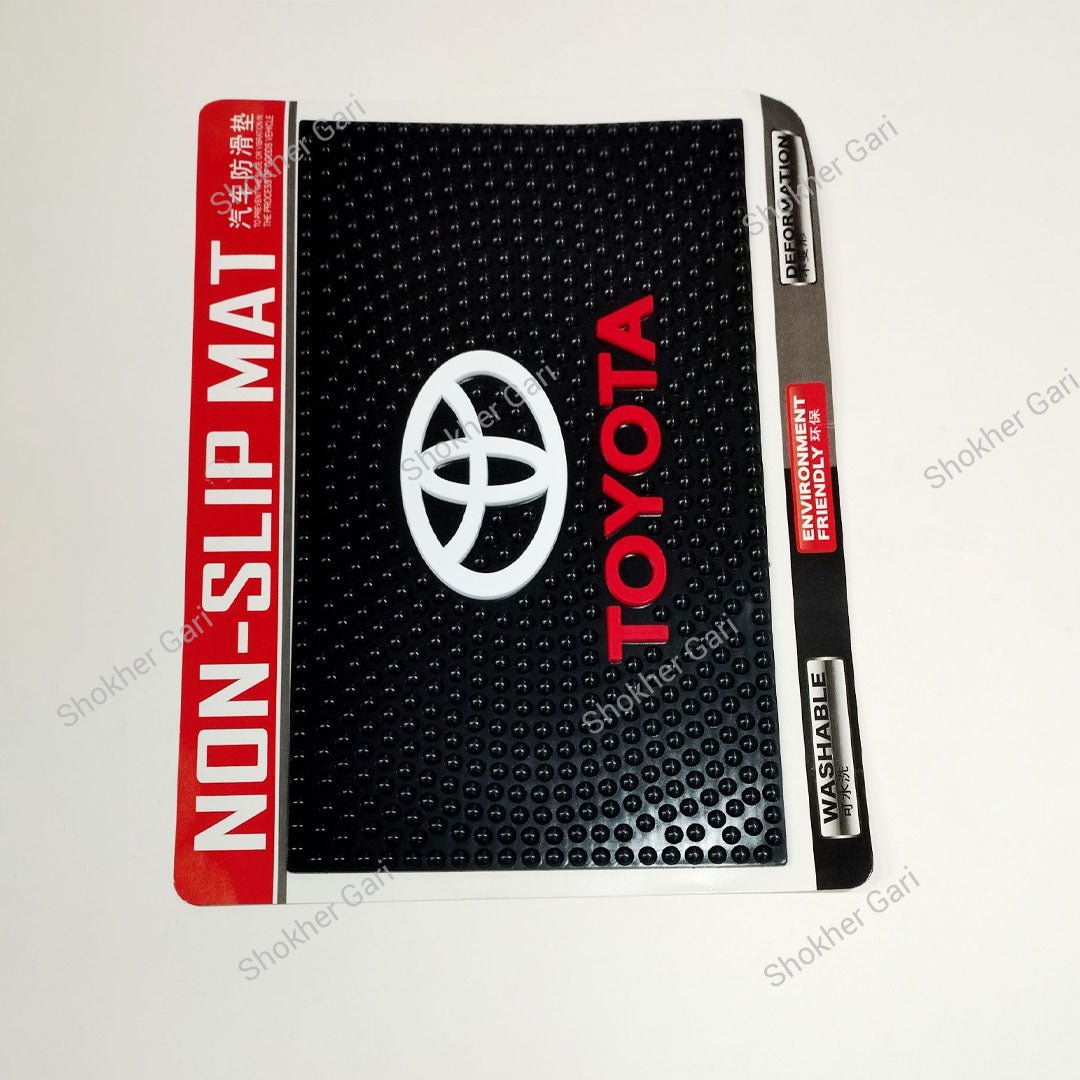 Slip-resistant car dash mat- Non-slip dashboard pad for safe travel