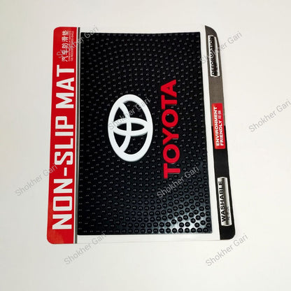 Slip-resistant car dash mat- Non-slip dashboard pad for safe travel