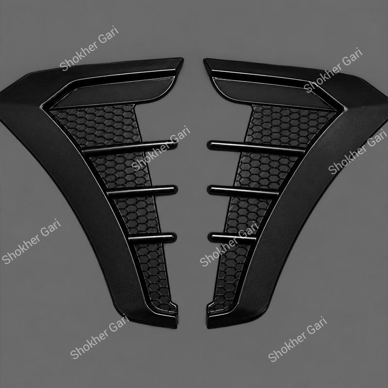 2x Carbon Fiber Look Car Side Fender