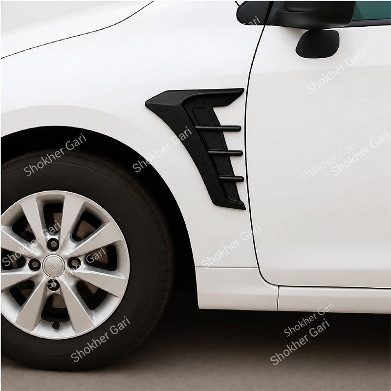 2x Carbon Fiber Look Car Side Fender