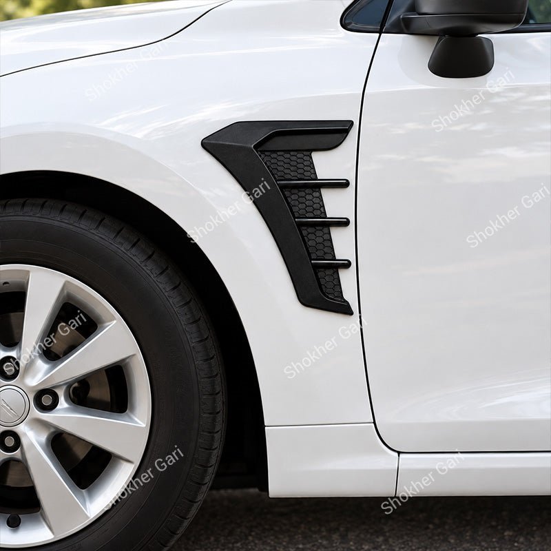 2x Carbon Fiber Look Car Side Fender