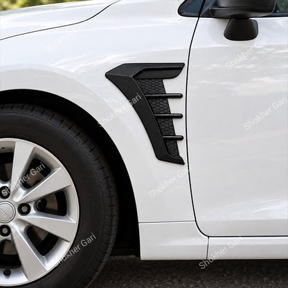 2x Carbon Fiber Look Car Side Fender