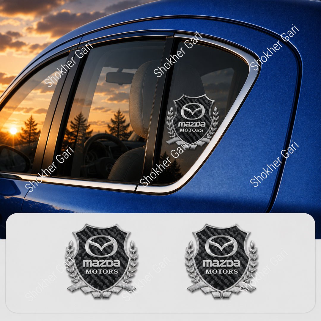 2pcs 3D Metal Car Styling Side Door Badge
