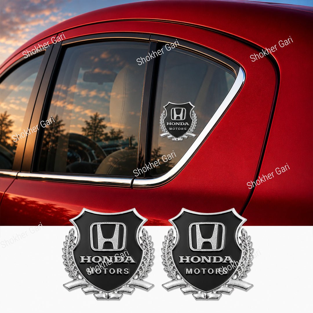 2pcs 3D Metal Car Styling Side Door Badge