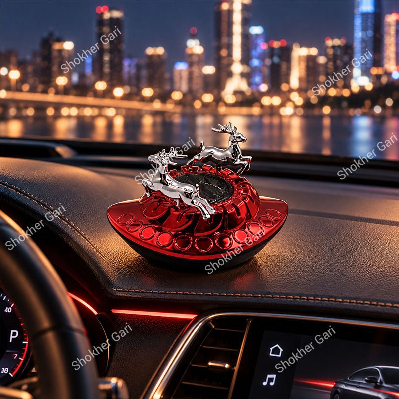 Car Parking Plate Solar Car Air Freshener