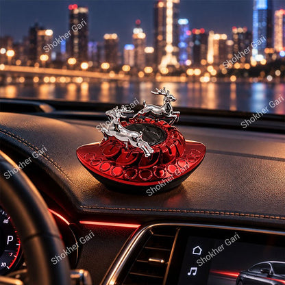 Car Parking Plate Solar Car Air Freshener