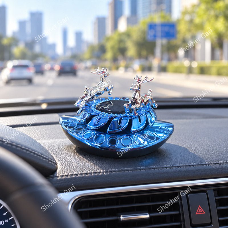 Car Parking Plate Solar Car Air Freshener