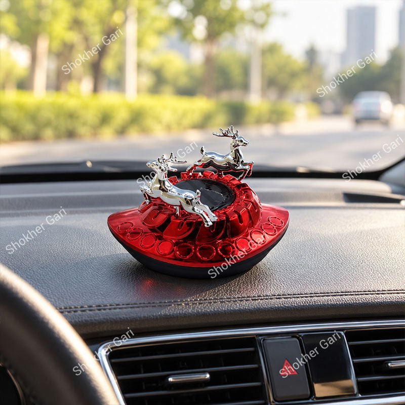 Car Parking Plate Solar Car Air Freshener