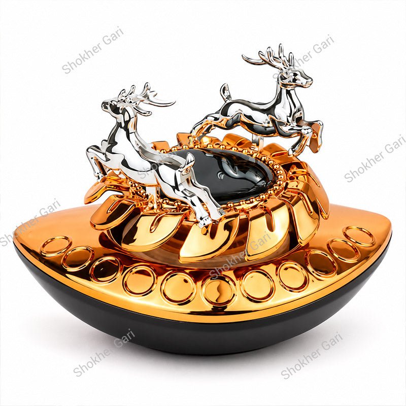 Car Parking Plate Solar Car Air Freshener