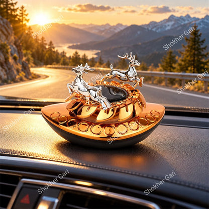 Car Parking Plate Solar Car Air Freshener