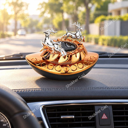 Car Parking Plate Solar Car Air Freshener