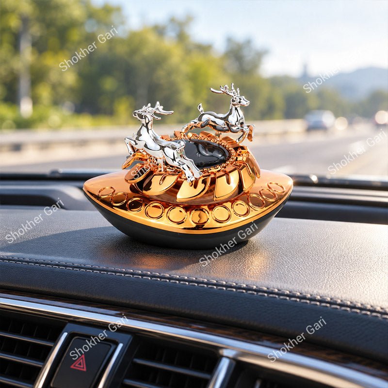 Car Parking Plate Solar Car Air Freshener