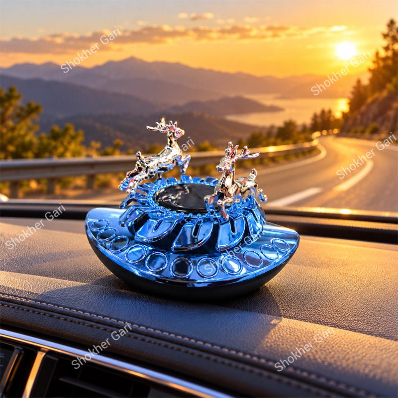 Car Parking Plate Solar Car Air Freshener