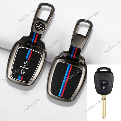 M/Y Zinc Alloy Key Cover Protection Metal Remote Cover For Toyota , Honda, Nissan, Mitsubishi,Hyundai, MG ,BMW Strong Key Cover