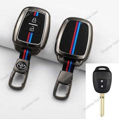 M/Y Zinc Alloy Key Cover Protection Metal Remote Cover For Toyota , Honda, Nissan, Mitsubishi,Hyundai, MG ,BMW Strong Key Cover
