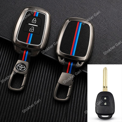 M/Y Zinc Alloy Key Cover Protection Metal Remote Cover For Toyota , Honda, Nissan, Mitsubishi,Hyundai, MG ,BMW Strong Key Cover