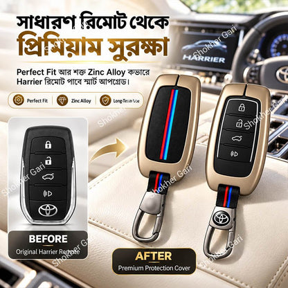M/Y Zinc Alloy Key Cover Protection Metal Remote Cover For Toyota , Honda, Nissan, Mitsubishi,Hyundai, MG ,BMW Strong Key Cover