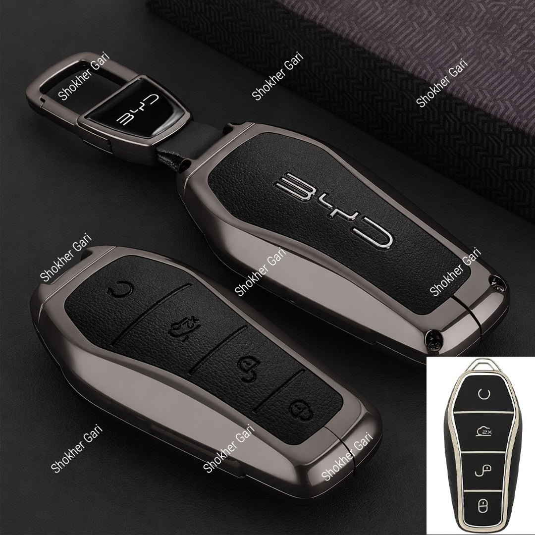 M/Y Zinc Alloy Key Cover Protection Metal Remote Cover For Toyota , Honda, Nissan, Mitsubishi,Hyundai, MG ,BMW Strong Key Cover